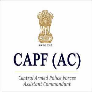 CAPF (ACs) CAPF (ACs) Examination, 2019Examination, 2019