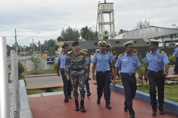Chief of the Naval Staff Reviews Preparedness in Remote Andaman Outpost
