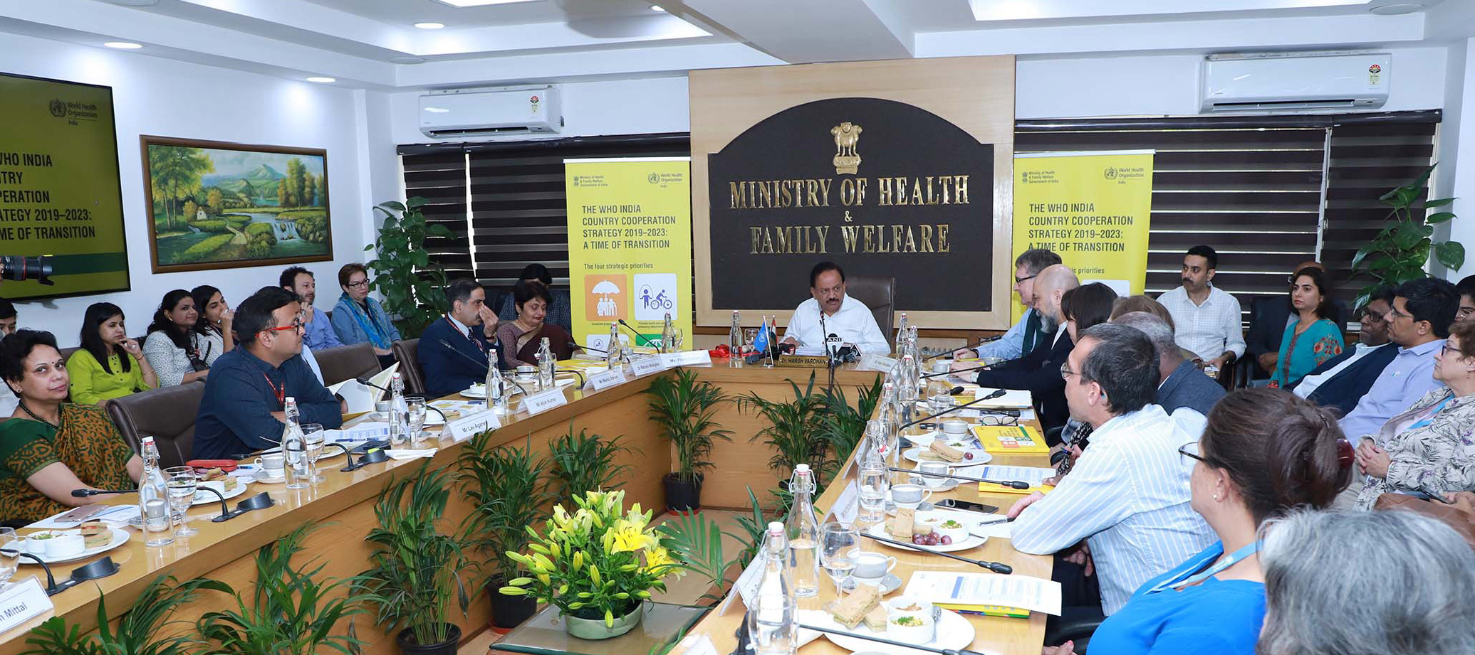Dr Harsh Vardhan launches WHO India Country Cooperation Strategy 2019–2023