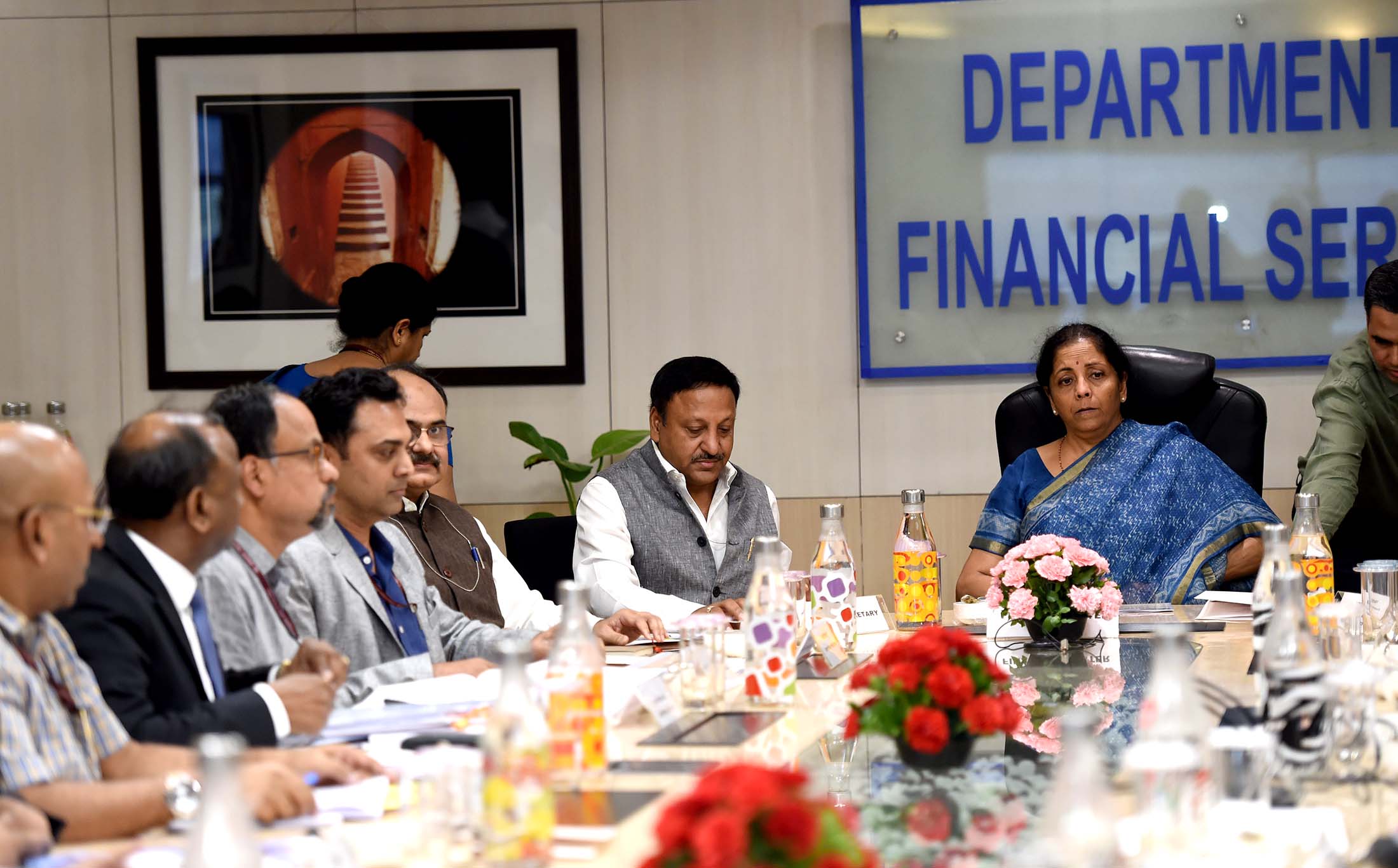 FM reviews Customer Outreach Initiatives & support to NBFCs