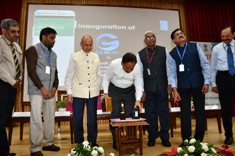 Harsh Vardhan inaugurates Gagan Messaging Service