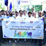Kiren Rijiju flags off 'Fit India Plog Run' at Indira Gandhi Stadium