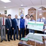NFL Presents Dividend of over 28.22 of 28.22 Crore Rupees to the Govt. of India