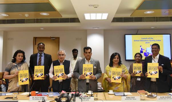 NITI Aayog releases School Education Quality Index