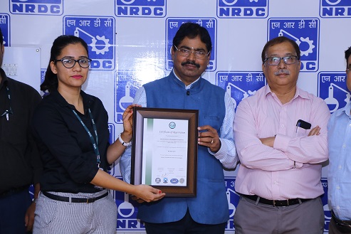 NRDC now become an ISO-9001-2015 Certified Organisation