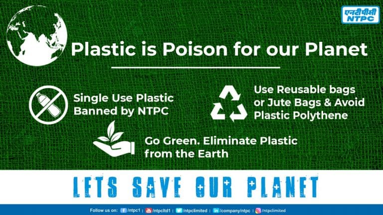 NTPC Bans Single Use Plastic