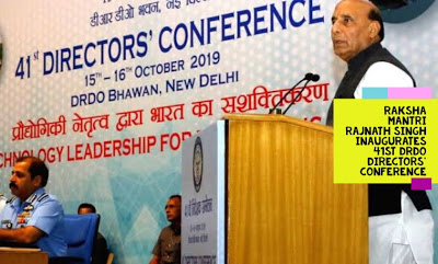 Raksha Mantri Shri Rajnath Singh inaugurates 41st DRDO Directors’ Conference