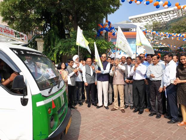 Secretary PNG flags off publicity vans in Delhi