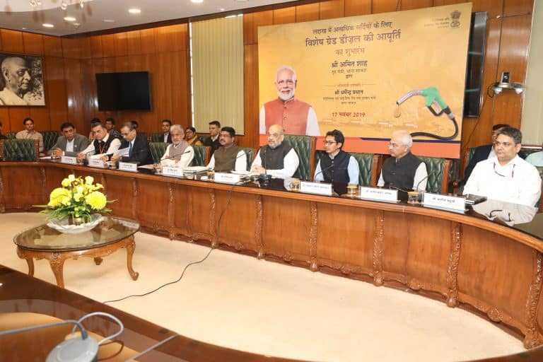 1st Winter-Grade Diesel outlet for Ladakh inaugurated