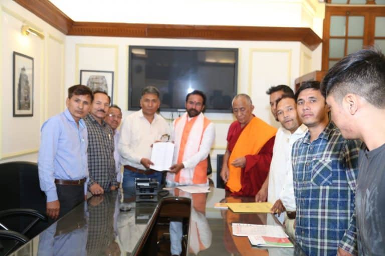 A delegation from Jammu & Kashmir meets MOS for Home Affairs, Shri G. Kishan Reddy