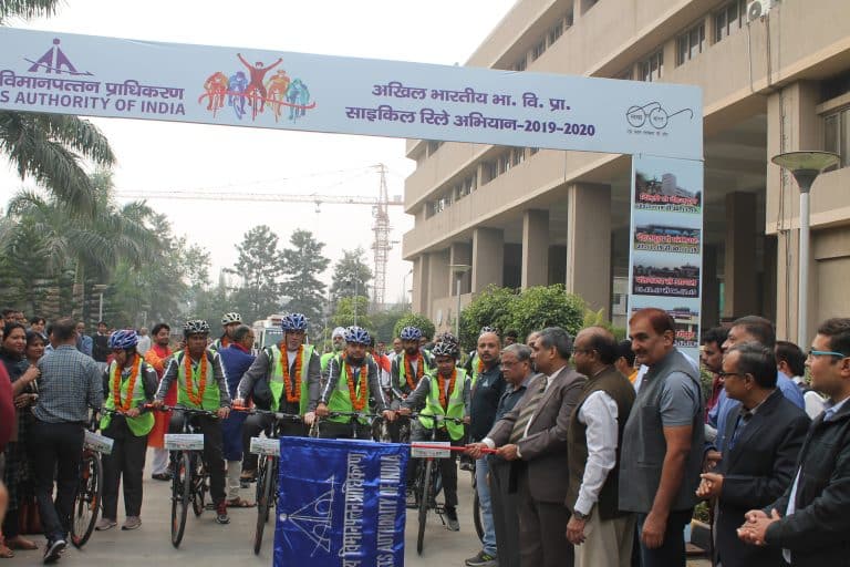 AAI organizes All India Relay Cycle Expedition