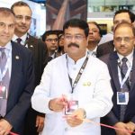Dharmendra Pradhan inaugurates the India Pavilion at the ADIPEC
