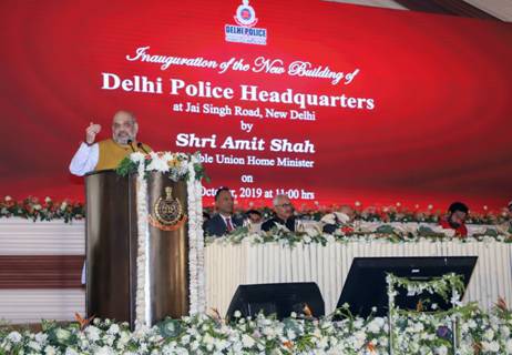 Home Minister inaugurates new buiHome Minister inaugurates new building of Delhi Policelding of Delhi Police