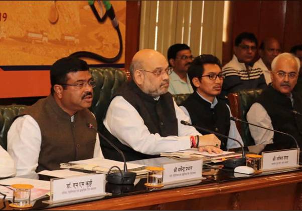 Home Minister launches winter-grade diesel,