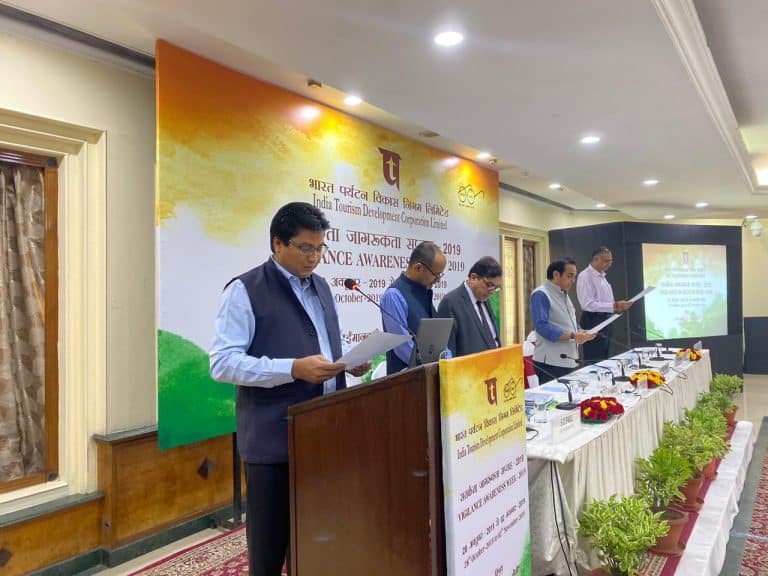 ITDC observes Vigilance Awareness Week