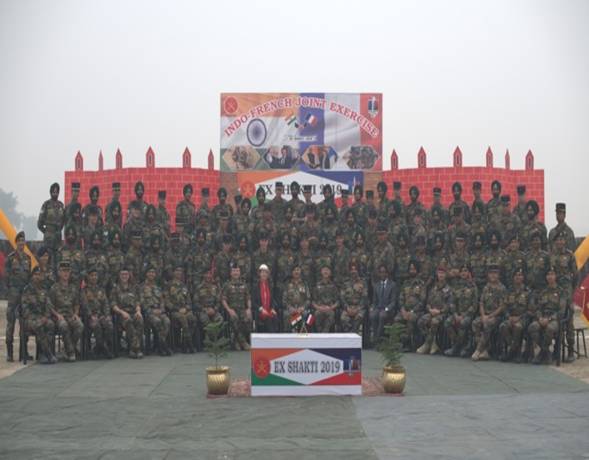 Indo-French Joint Training Exercise Shakti– 2019