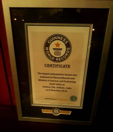 Kolkata students create Guinness World Records