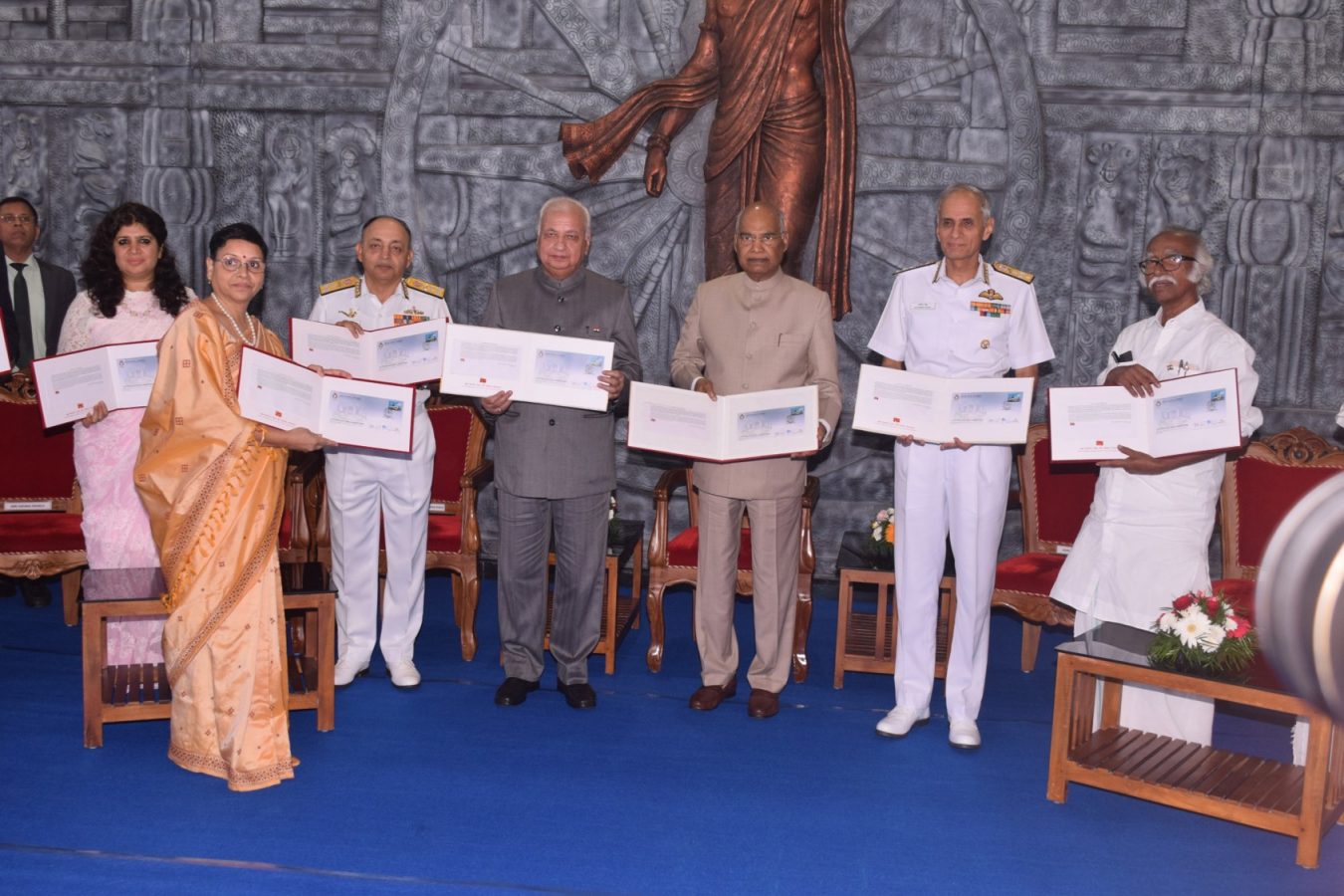 President’s Colour Awarded to Indian Naval Academy