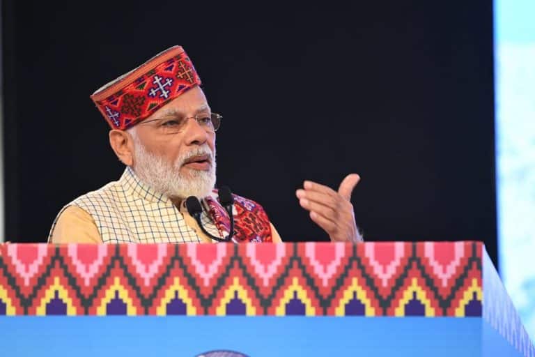 Prime Minister Narendra Modi today inaugurated the Rising Himachal, the Global Investors Meet 2019 at Dharamshala, Himachal Pradesh.