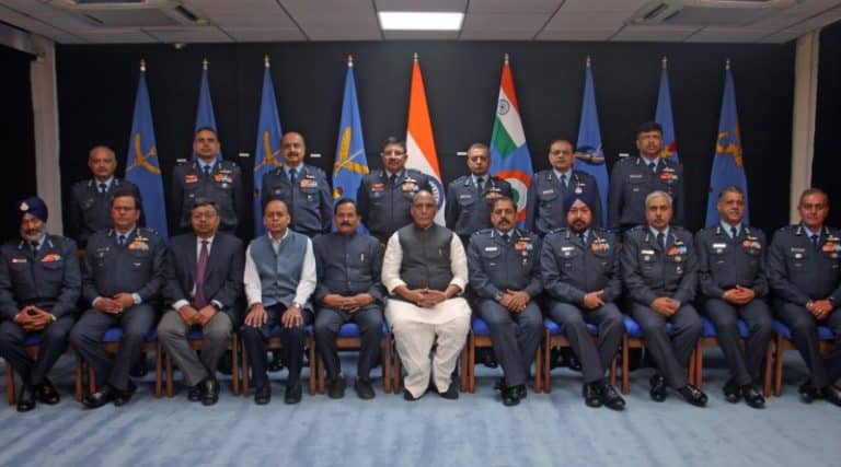 Raksha Mantri inaugurates Air Force Commanders’ Conference