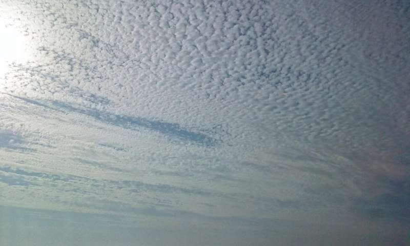 Turbulence creates ice in clouds