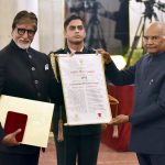 Amitabh Bachchan honoured with Dadasaheb Phalke Award