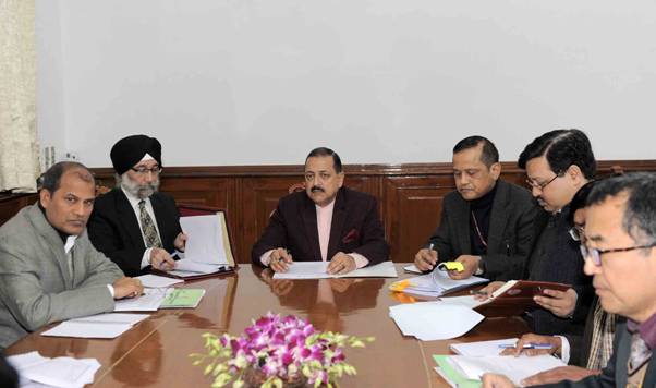 Jitendra Singh chairs review meeting of Ministry of DoNER