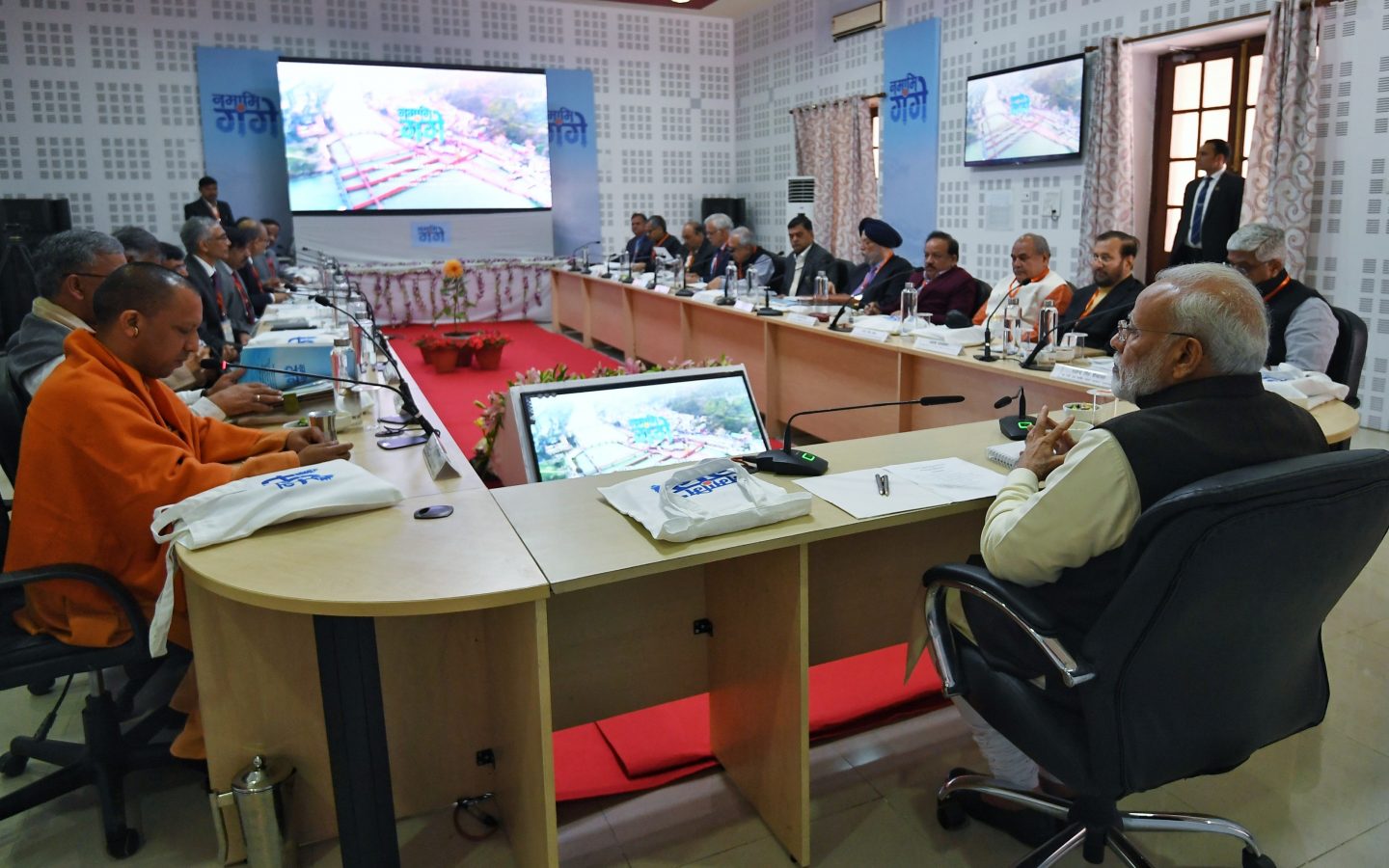 PM Modi chairs 1st meeting of National Ganga Council