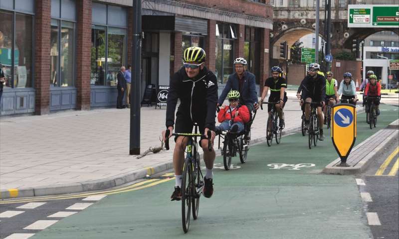 University of Leeds study finds that Walking & Cycling to work linked with fewer heart attacks