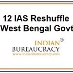 12 IAS Reshuffle in West Bengal Govt