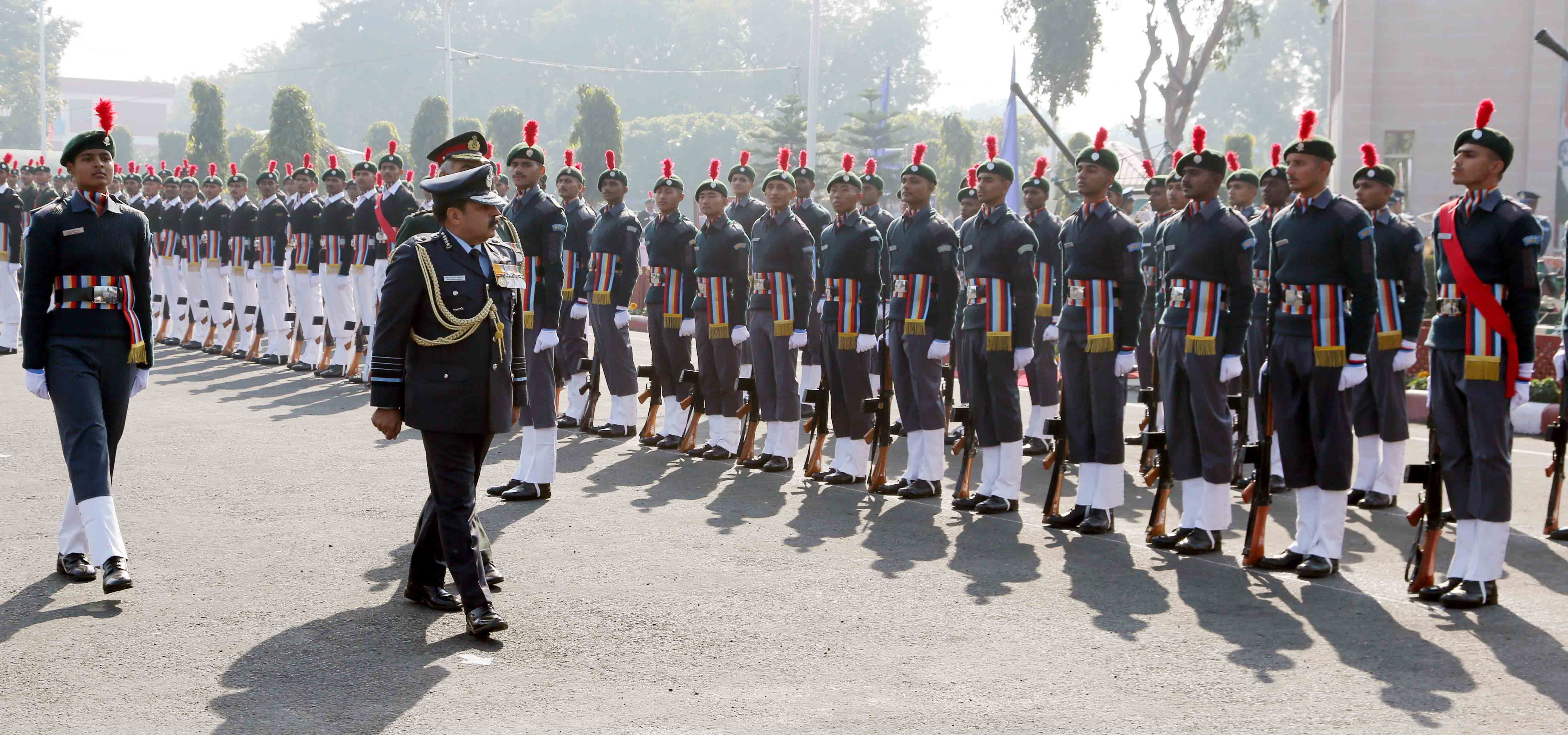 Chief of the Naval Staff Admiral Karambir Singh visits NCC Republic Day Camp 2020