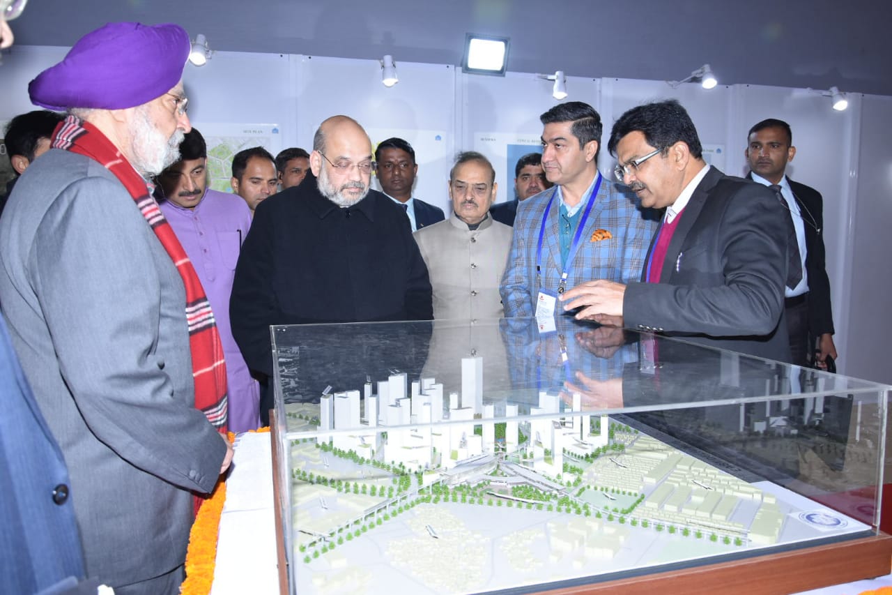 Home Minister laid Foundation Stone of DDA's TOD based East Delhi Hub integrated development project