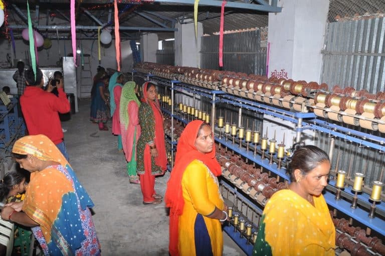 KVIC opened first silk processing plant in Gujarat