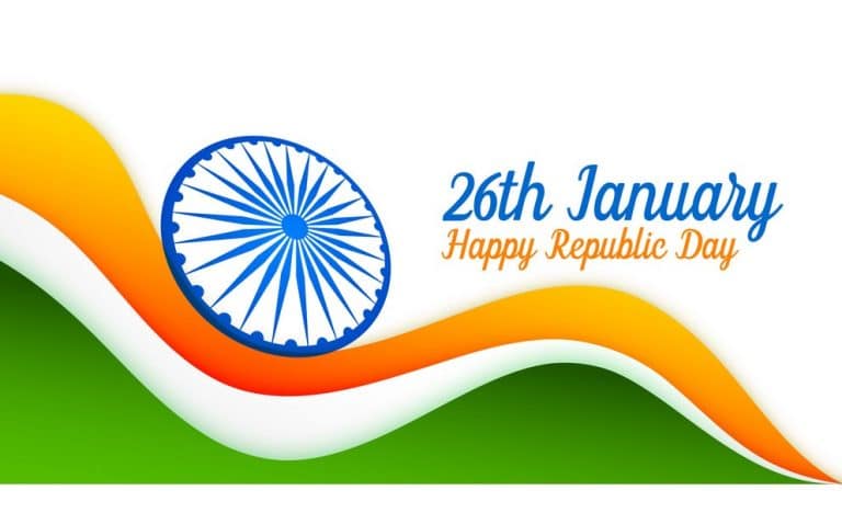 26th january indian flag design for republic day