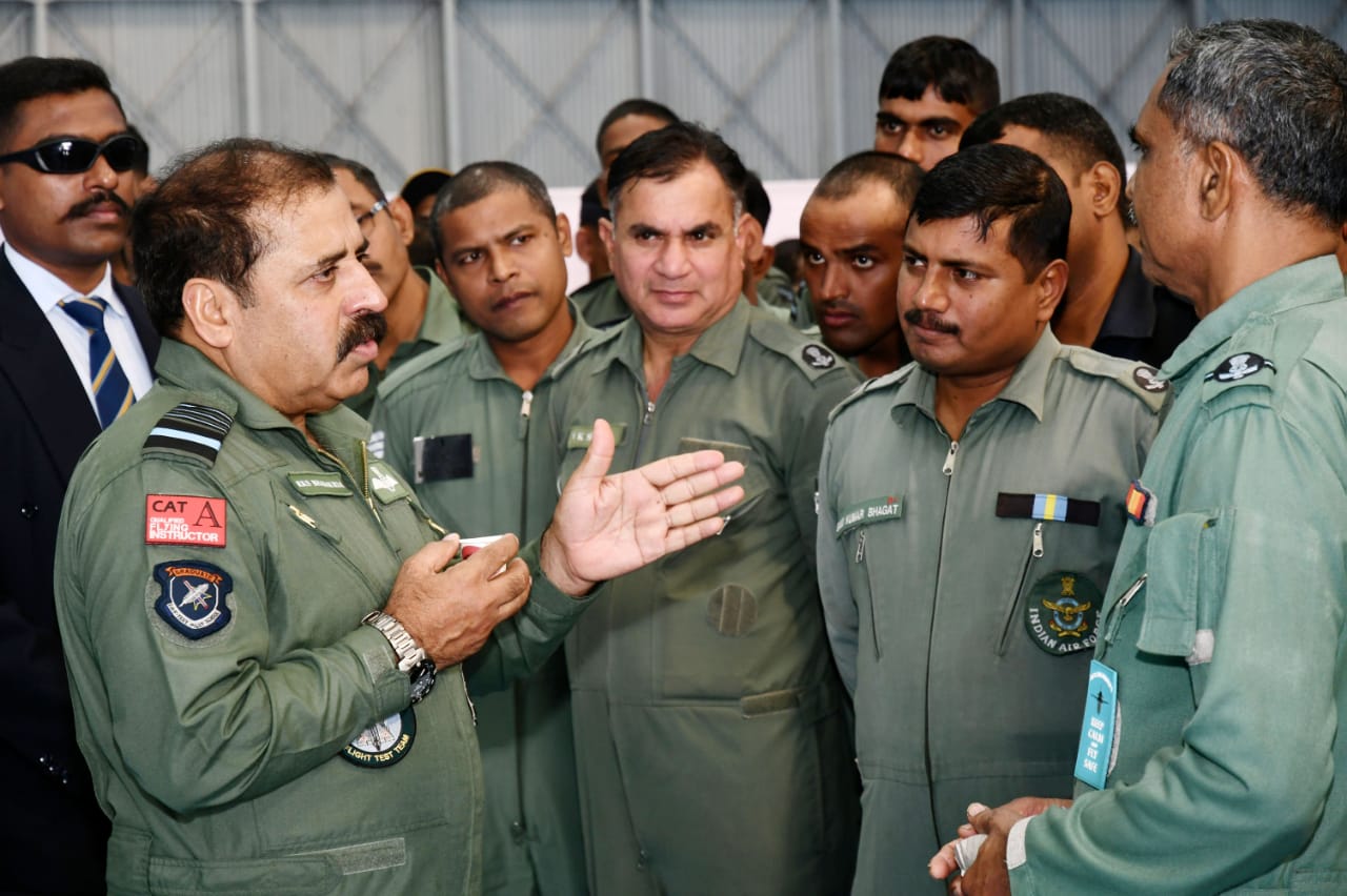 Visit of Chief of The Air Staff to Eastern Sector Bases