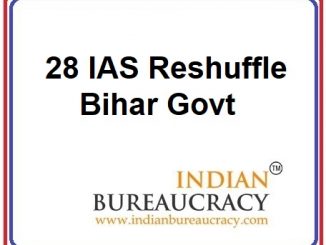 28 IAS Transfer in Bihar Govt