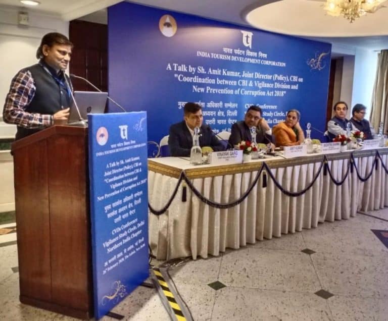 C&MD, ITDC adressing the CVO's