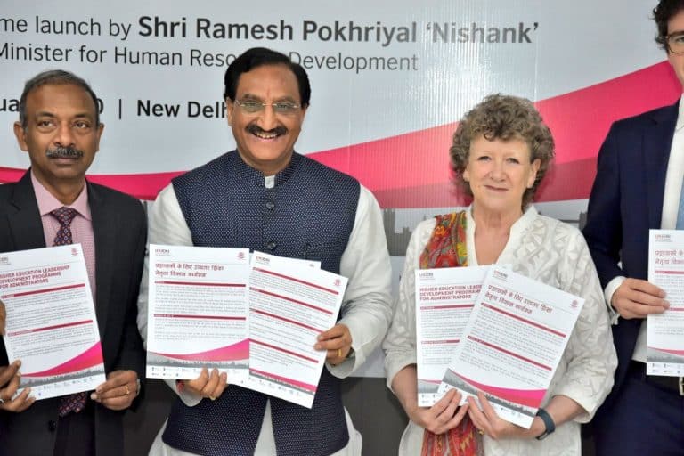 HRD Minister launches UKIERI-UGC Higher Education Leadership Develop
