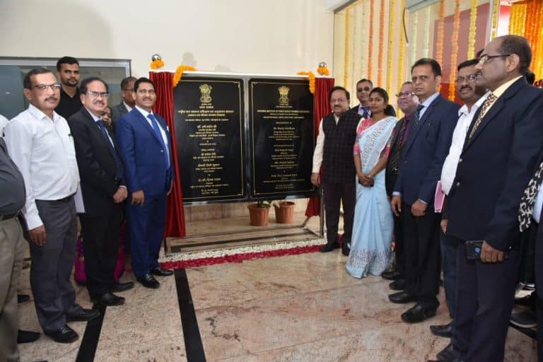 Harsh Vardhan inagurate NIPHTR