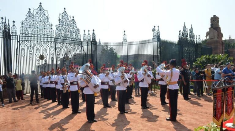 No ‘Change of Guard’ Ceremony