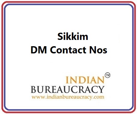 Sikkim DM Contact Nos