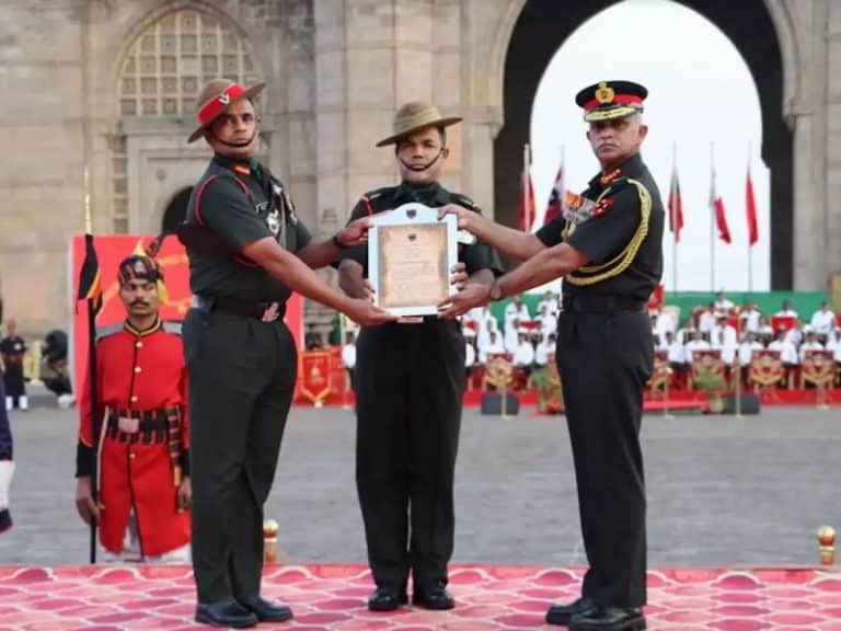 Southern command investiture ceremony held at Gateway of India, Mumbai