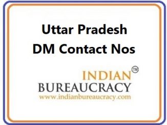Uttar Pradesh DM Contact No