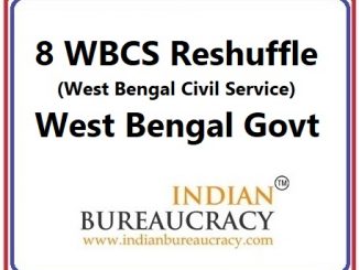 8 WBCS Transfer in West Bengal Govt