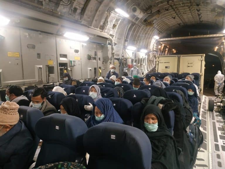 Assistance to Indian Citizens for Quarantine at air Force Station Hindan