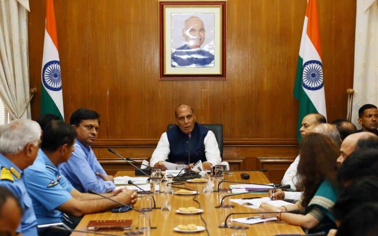 Raksha Mantri Shri Rajnath Singh unveils draft of Defence Procurement Procedure 2020