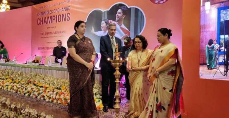 Smriti Zubin Irani releases book to celebrate leaders of BBBP scheme