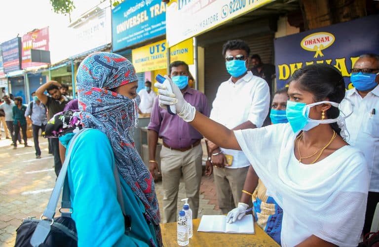 Coronavirus: Thermal screening in Coronavirus: Thermal screening in KanyakumariKanyakumari
