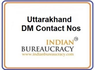 Uttarakhand DM Contact Nos