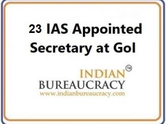 23 secretary appointments